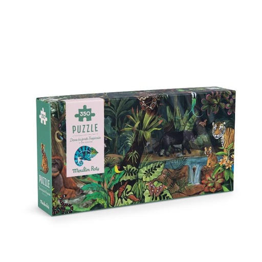 [719441] Puzzle En el Bosque tropical (300 piezas) Tout autour du monde