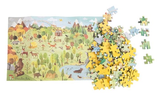 [712410] Puzzle explorador del Bosque (96 piezas) LJM