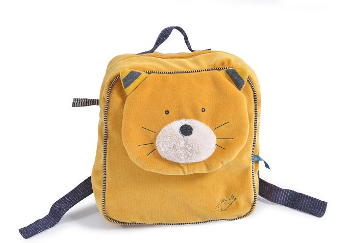 Mochila gato mostaza Lulu Moustaches