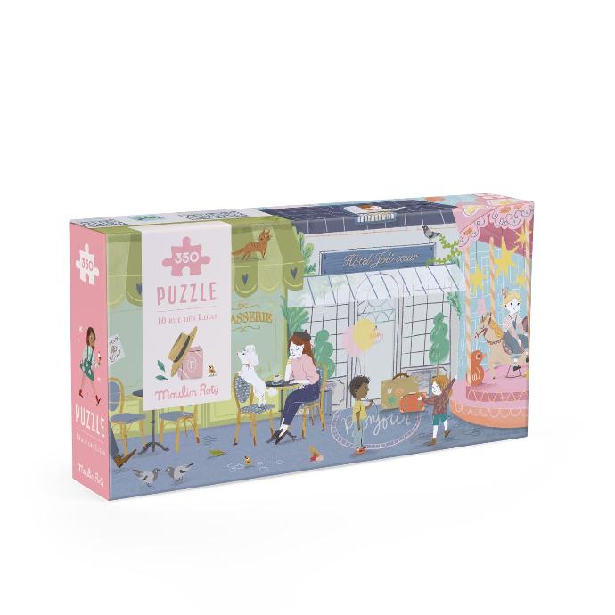 Puzzle 10 rue des lilas (350 piezas) Parisinas