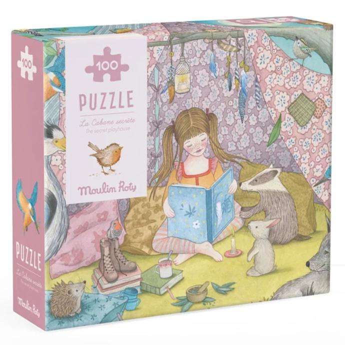 Puzzle La cabaña secreta (100 piezas) Rosalies