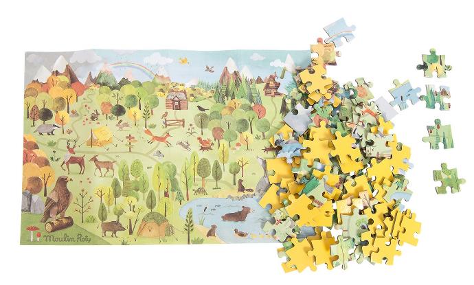 Puzzle explorador del Bosque (96 piezas) LJM