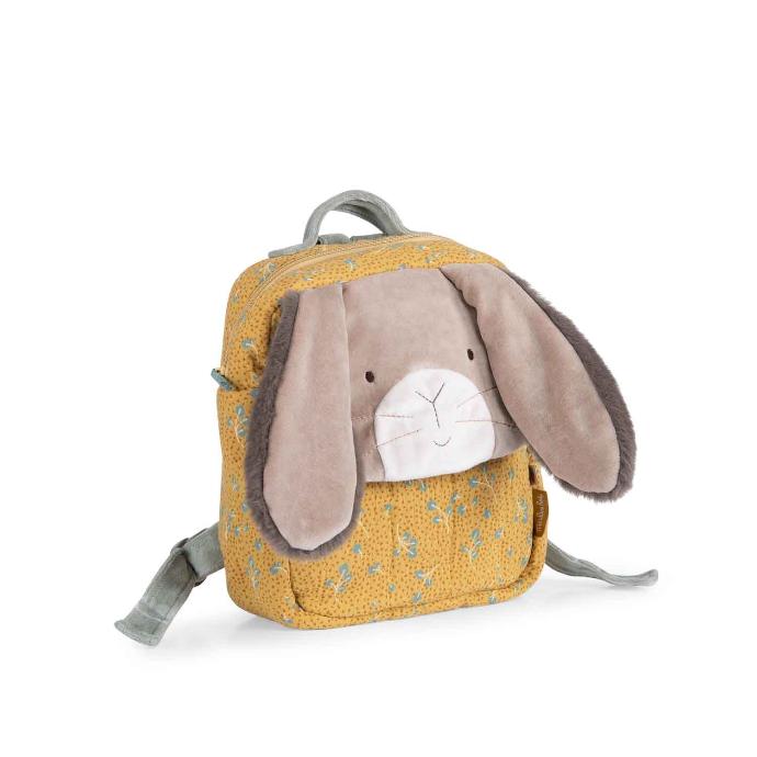 Mochila conejo ocre Trois petits lapins