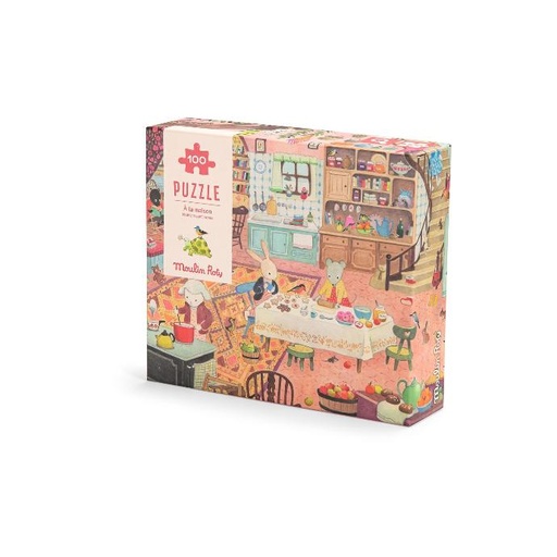 [632441] Puzzle En casa (100 piezas) Gran Familia